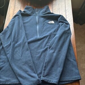 The North Face Men's Dark Blue Zip-Up Sweater